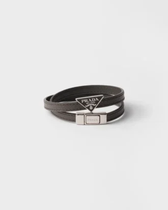 Armband i Saffiano-läder