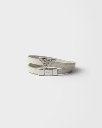 Armband i Saffiano-läder