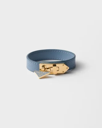 Armband i Saffiano-läder