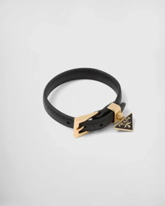 Armband i Saffiano-läder