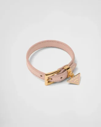 Armband i Saffiano-läder