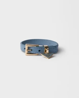 Armband i Saffiano-läder