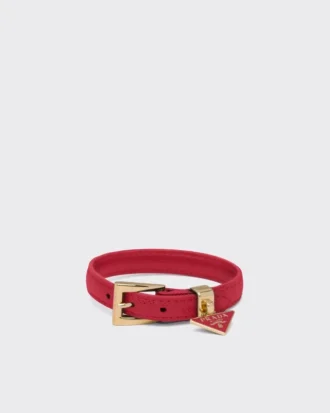 Armband i Saffiano-läder