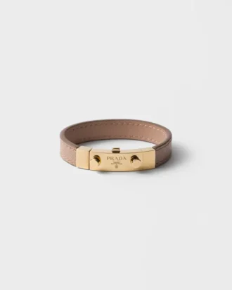 Armband i Saffiano-läder