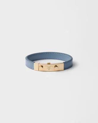 Armband i Saffiano-läder