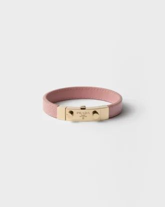Armband i Saffiano-läder