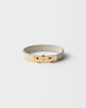 Armband i Saffiano-läder