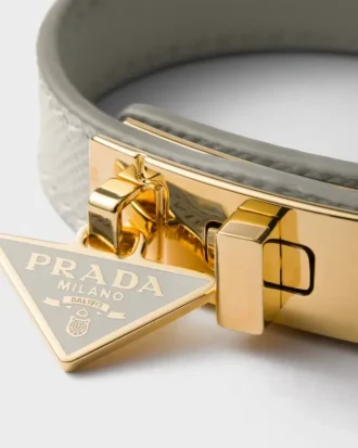 Armband i Saffiano-läder