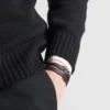 Armband i Saffiano-läder Armband i Saffiano-läder