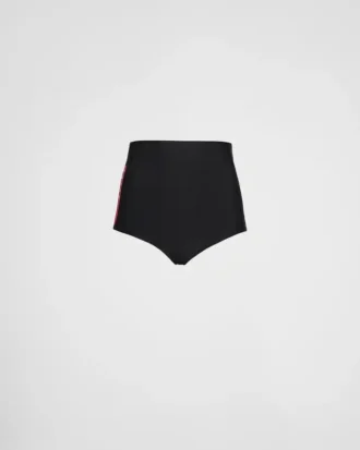 Badshorts i stretchjersey