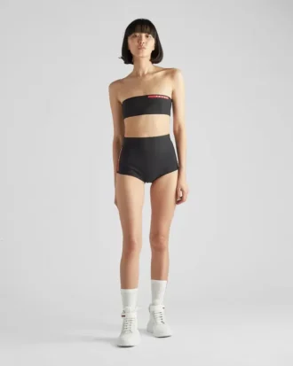 Badshorts i stretchjersey