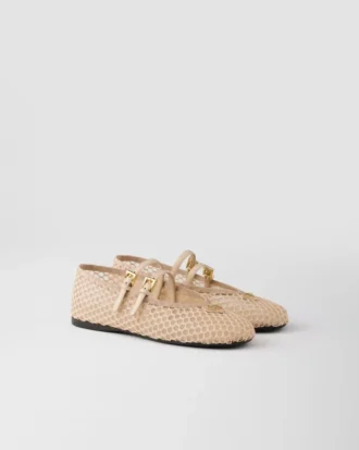 Ballerinaskor i mesh