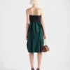 Bandeau-top i ull och kashmir med brosch Bandeau-top i ull och kashmir med brosch