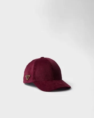 Baseballkeps i corduroy