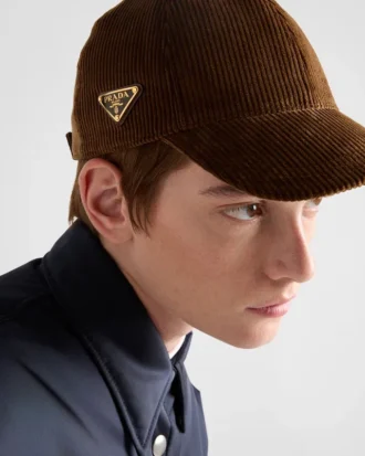 Baseballkeps i corduroy