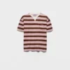 Bayadere randig T-shirt i lisle-bomull Bayadere randig T-shirt i lisle-bomull