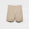 Bermudashorts i bomull