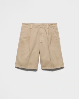 Bermudashorts i bomull