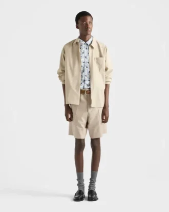 Bermudashorts i bomull
