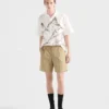 Bermudashorts i bomull