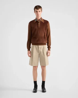 Bermudashorts i bomull