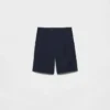 Bermudashorts i bomull med vintage-effekt Bermudashorts i bomull med vintage-effekt
