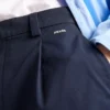 Bermudashorts i bomull med vintage-effekt Bermudashorts i bomull med vintage-effekt
