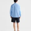 Bermudashorts i bomull med vintage-effekt Bermudashorts i bomull med vintage-effekt