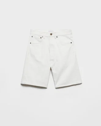 Bermudashorts i gammal denim