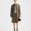 Bermudashorts i mohair och ull Bermudashorts i mohair och ull