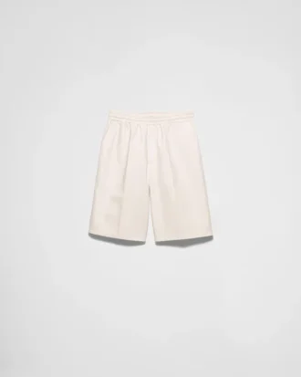 Bermudashorts i nappaläder
