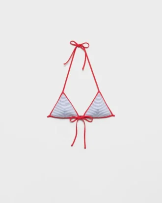 Bikinitopp i interlockjersey