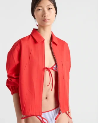 Bikinitopp i interlockjersey