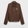 Blousonjacka i bomullsblandning Blousonjacka i bomullsblandning