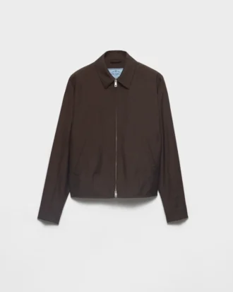 Blousonjacka i kidmohair