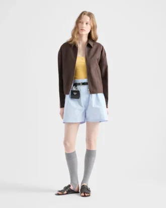 Blousonjacka i kidmohair