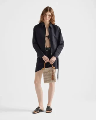 Blousonjacka i kidmohair