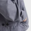 Blousonjacka i teknisk bomull med dragkedja Blousonjacka i teknisk bomull med dragkedja