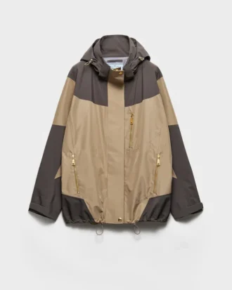 Blousonjacka i tekniskt tyg