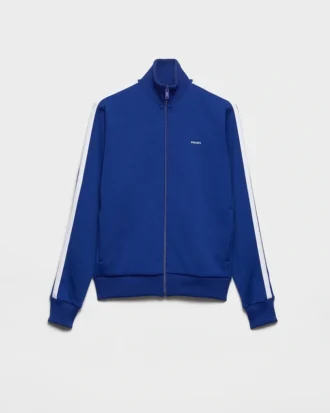 Blousonjacka i tekniskt tyg