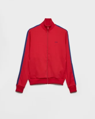 Blousonjacka i tekniskt tyg