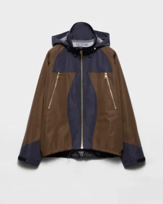 Blousonjacka i tekniskt tyg
