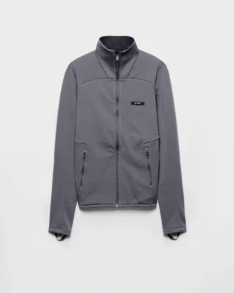 Blousonjacka i tekniskt tyg