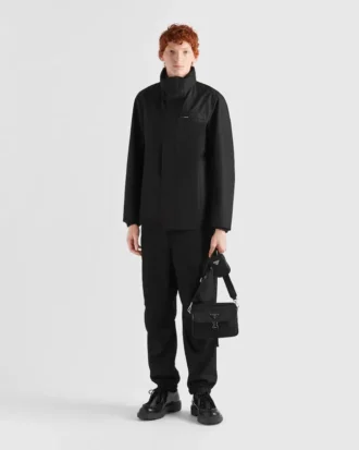Blousonjacka i tekniskt tyg