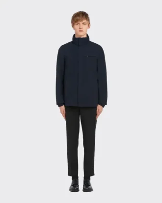 Blousonjacka i tekniskt tyg