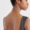 Bralette-top i silkeschiffong med prickar Bralette-top i silkeschiffong med prickar