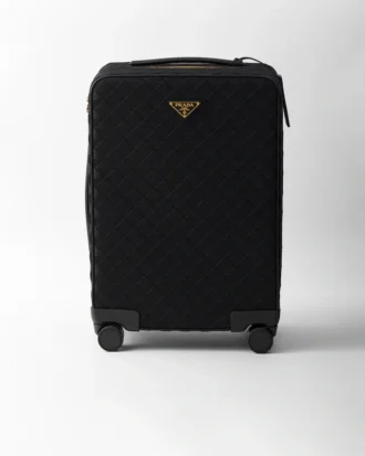 Broderad tygtrolley