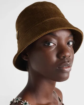 Bucket hat i corduroy