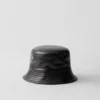 Bucket hat i nappaläder Bucket hat i nappaläder