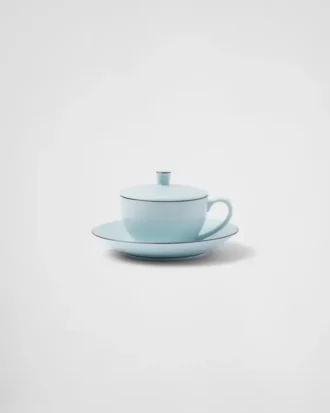 Cappuccinokopp i porslin – Celadon